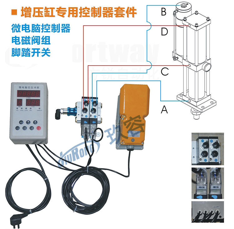 氣液壓力機(jī)微電腦控制器接線